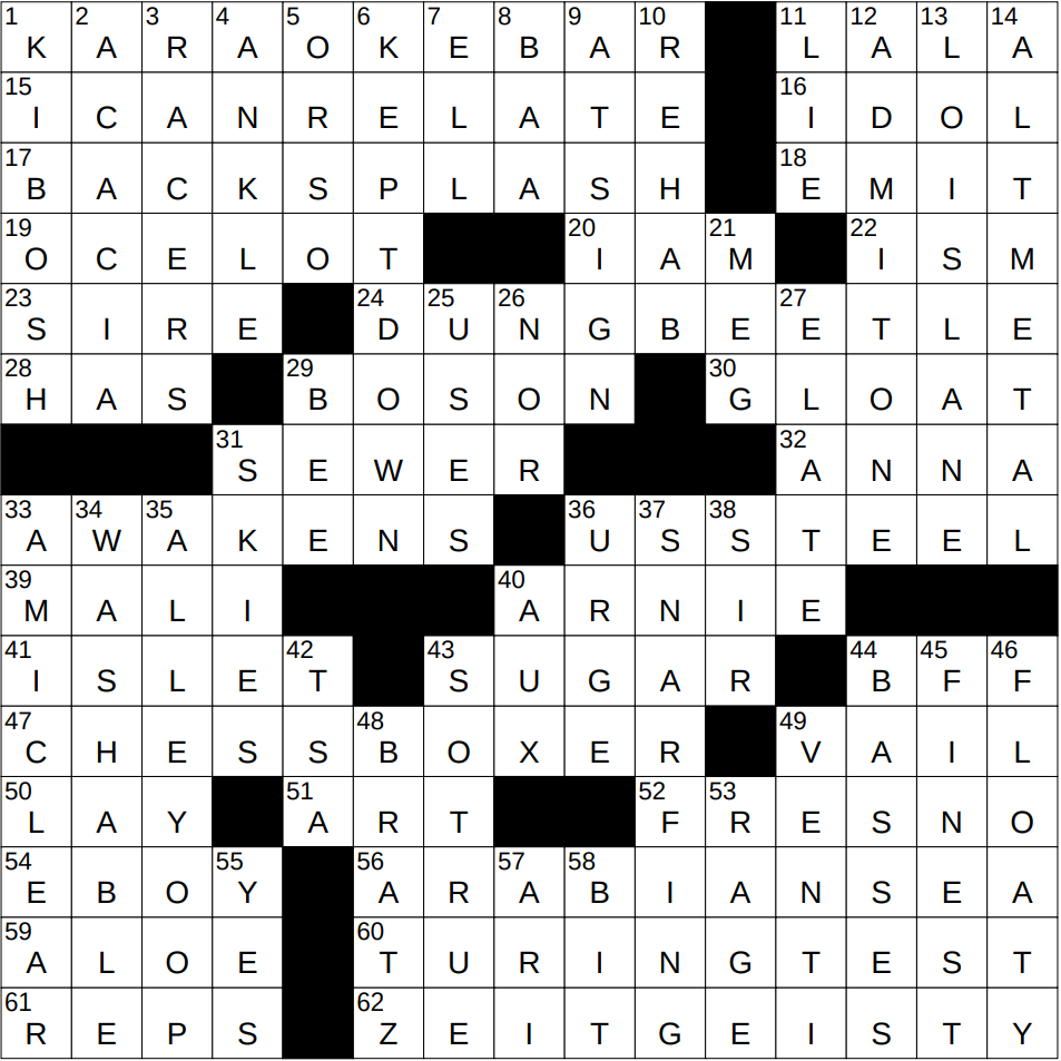 0531 25 NY Times Crossword 31 May 25 Saturday NYXCrossword 0531 25 NY Times Crossword 31 May 25 Saturday NYXCrossword