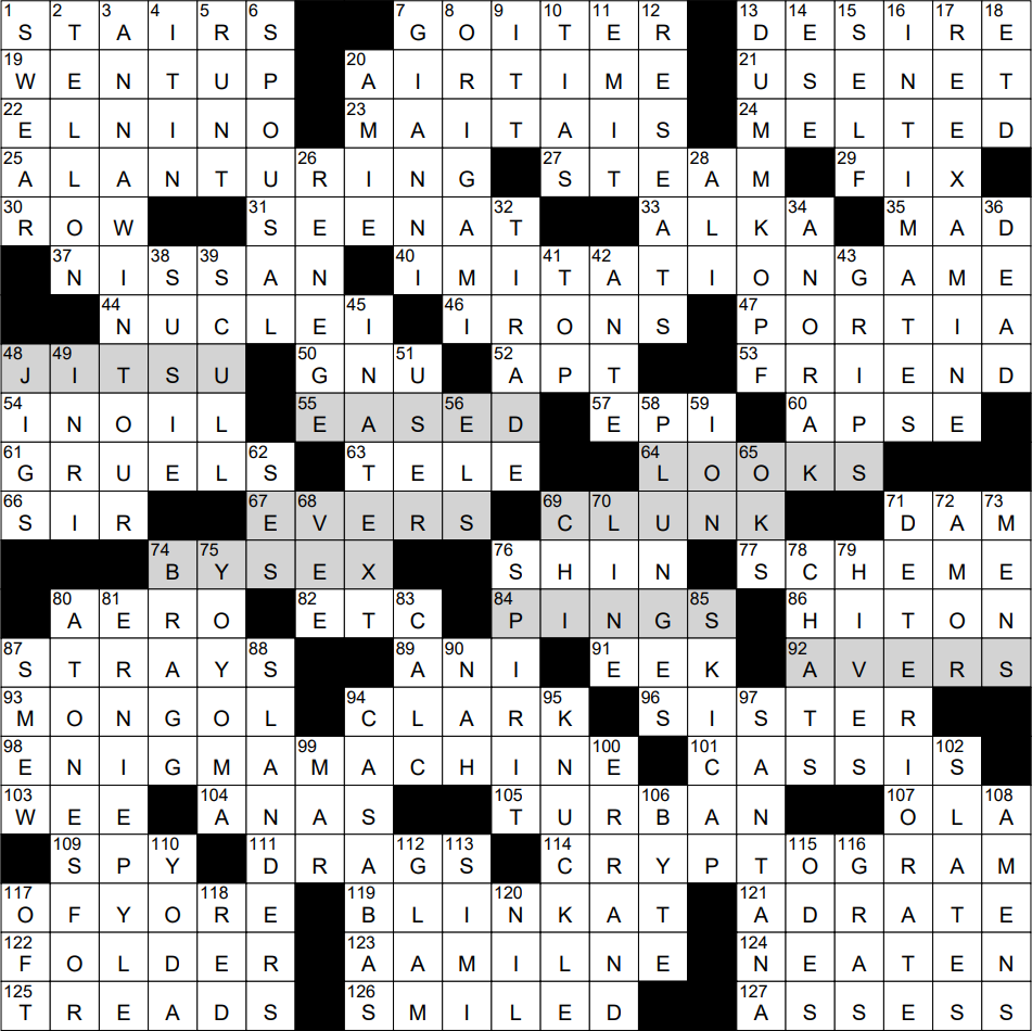 1030 22 NY Times Crossword 30 Oct 22 Sunday NYXCrossword 1030 22 NY Times Crossword 30 Oct 22 Sunday NYXCrossword