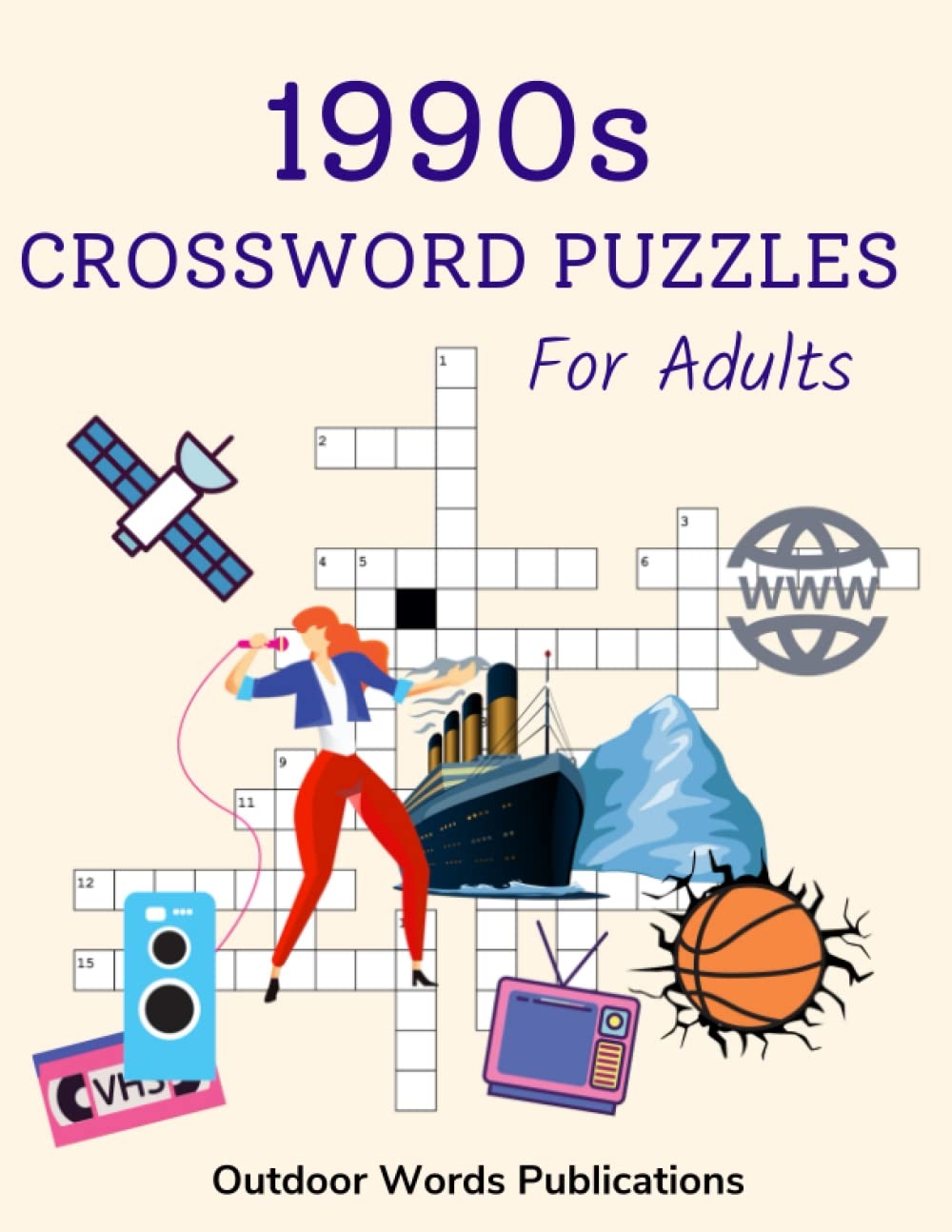 90s Crossword Puzzle Printable