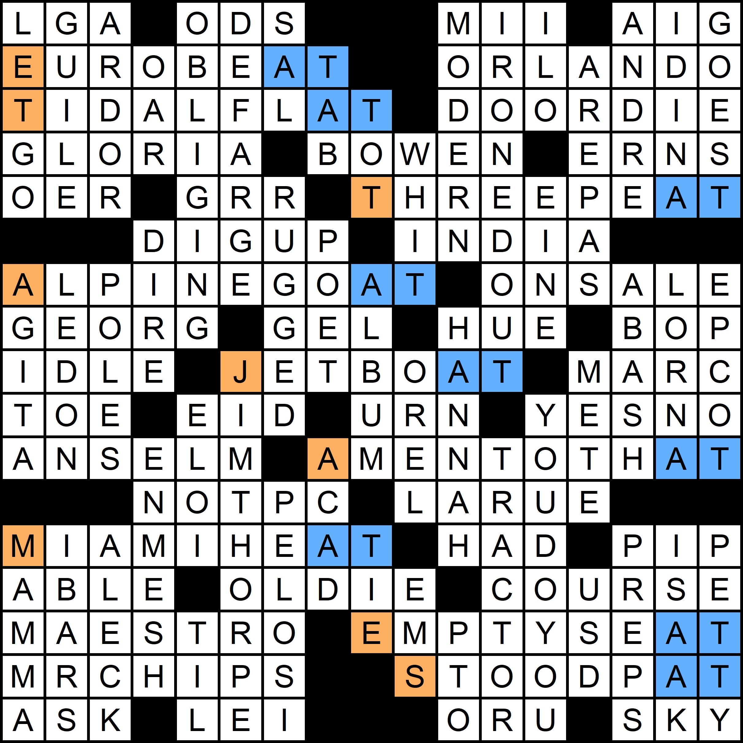 Blue Hue Crossword Puzzle Clue