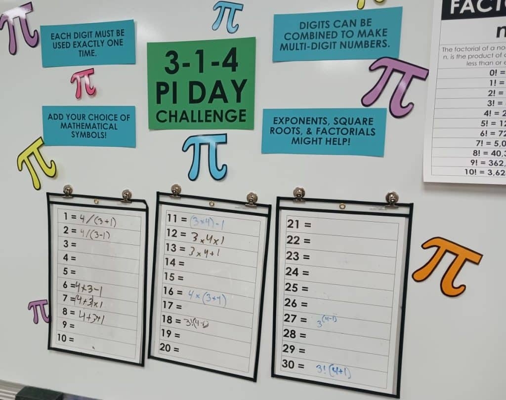 Pi Day Puzzle Worksheet Answer Key