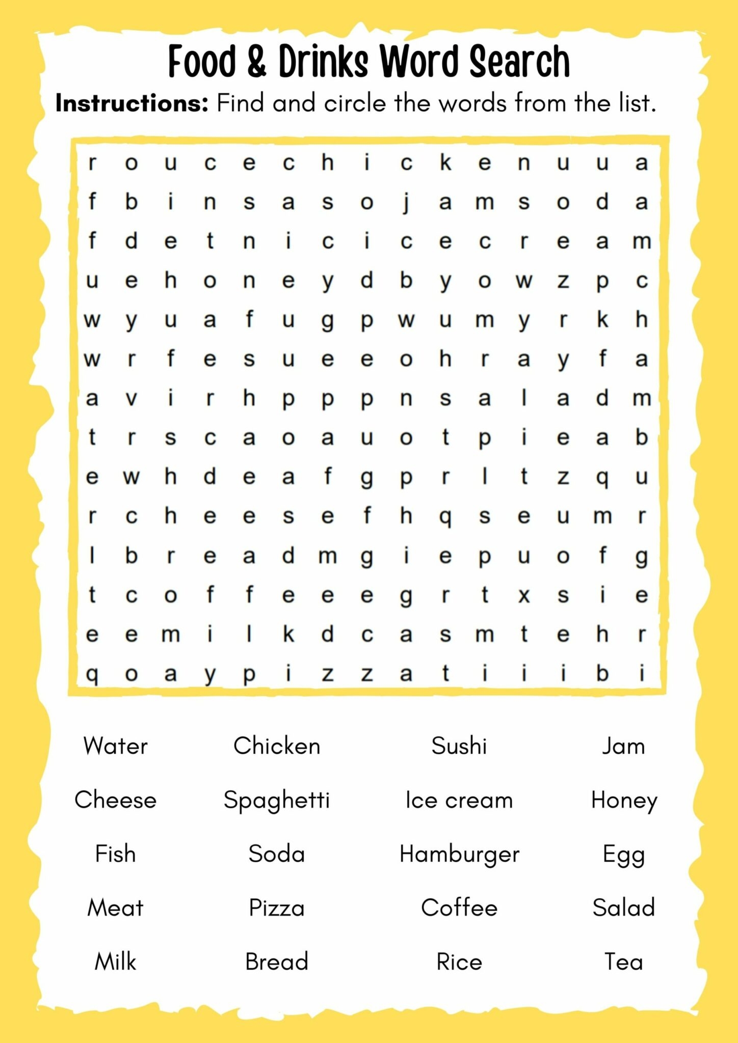 Esl Vocabulary Crossword Puzzles Printable