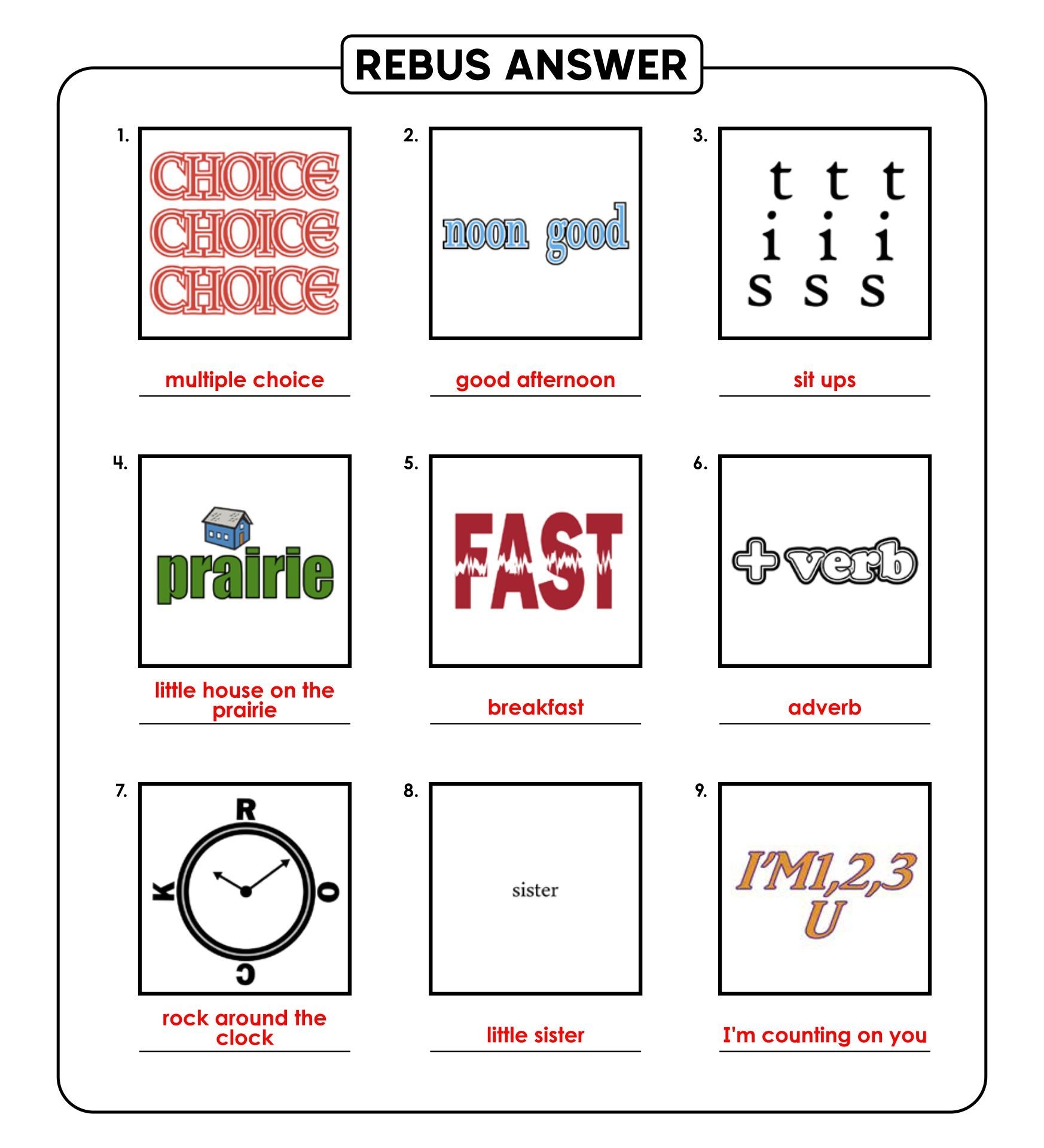 8 Easy Rebus Puzzles With Answers Plus A Free Printable Thats Worksheets Library 8 Easy Rebus Puzzles With Answers Plus A Free Printable Thats Worksheets Library