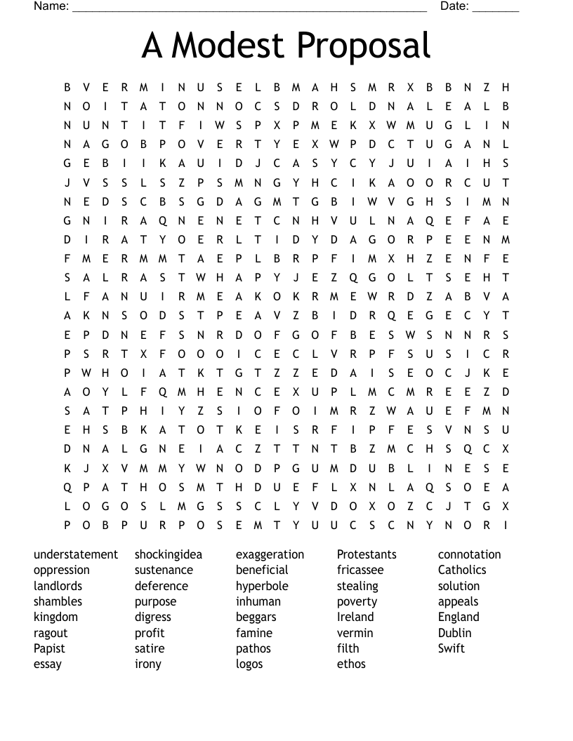 Modest Crossword Puzzle Clue