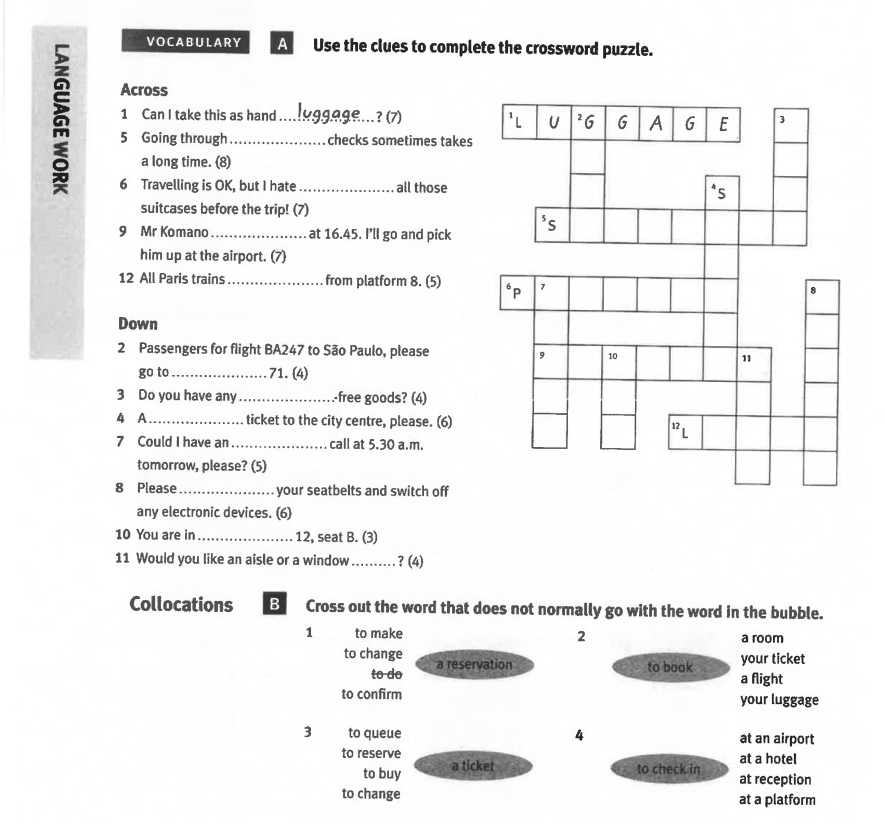 A Use The Clues To Complete The Crossword StudyX A Use The Clues To Complete The Crossword StudyX