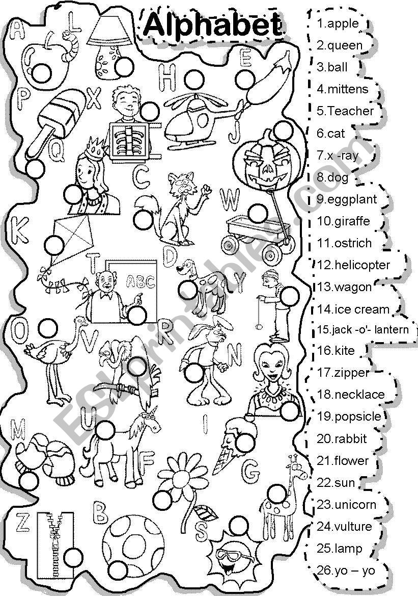 ALPHABET MATCH And CRISS CROSS PUZZLE ESL Worksheet By Im Lety ALPHABET MATCH And CRISS CROSS PUZZLE ESL Worksheet By Im Lety