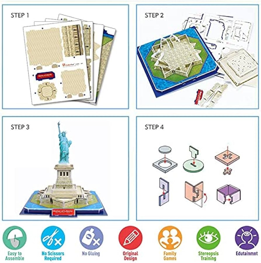 Statue Of Liberty Worksheet Box Puzzle