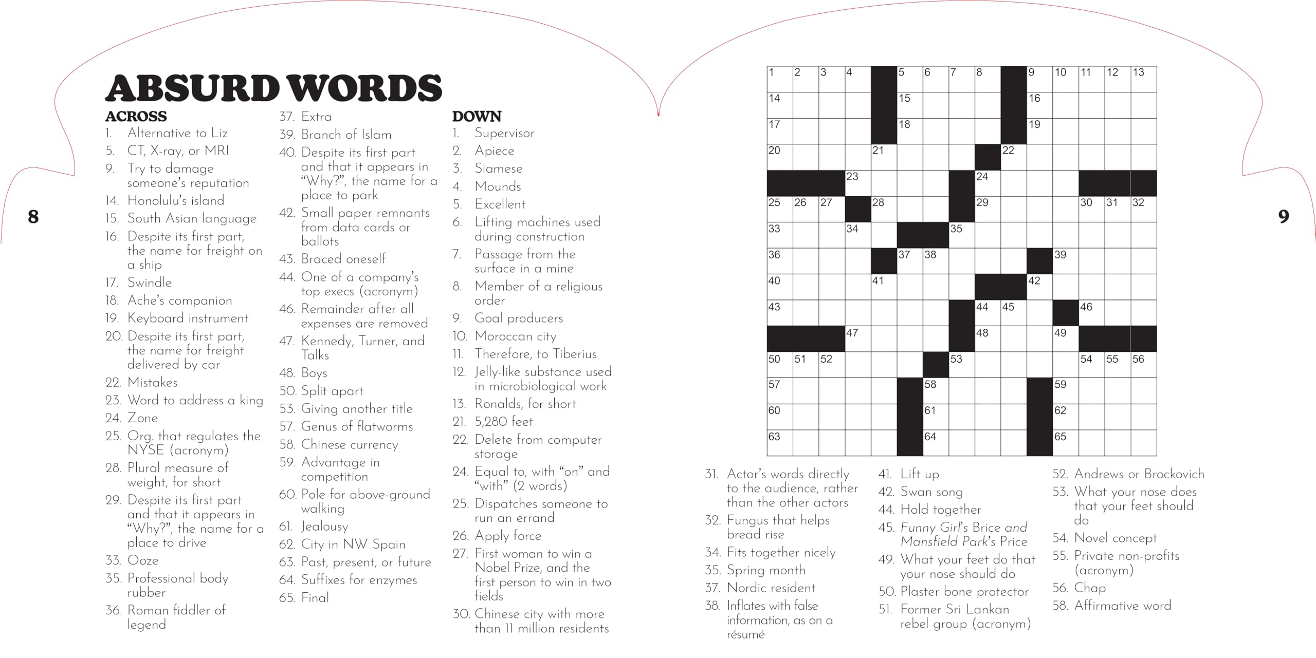 Andrews Mcmeel Crossword Puzzle Answers