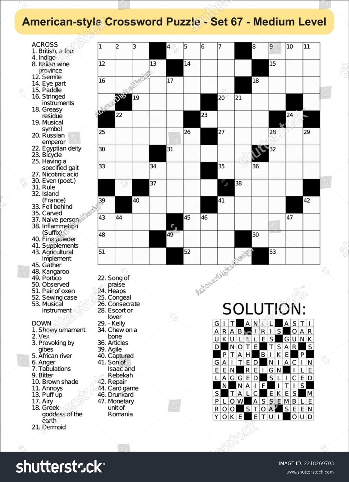 American style Crossword Puzzle Game 13 X Stock Vector Royalty Free 2218269703 Shutterstock American style Crossword Puzzle Game 13 X Stock Vector Royalty Free 2218269703 Shutterstock