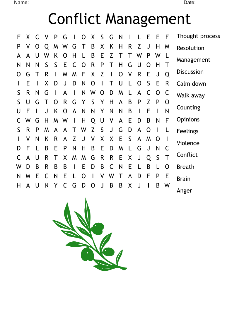 Printable Anger Management Crossword Puzzles Printable Anger Management Crossword Puzzles