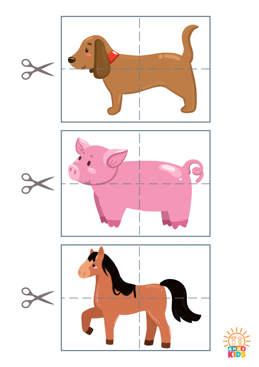 Animal Puzzles For Kids Amax Kids