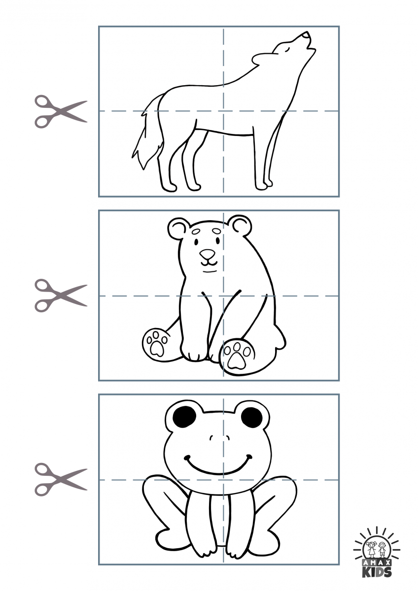 Animal Puzzles For Kids Amax Kids