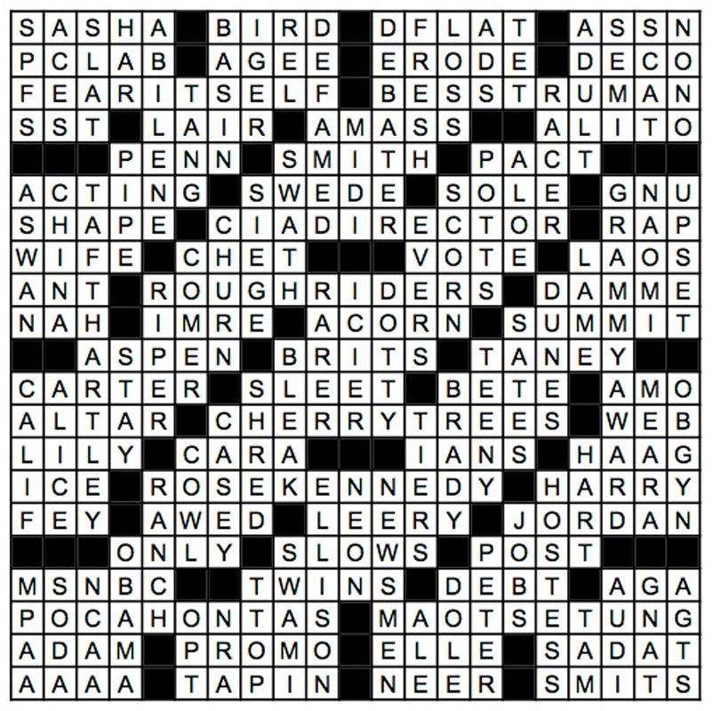 Presidents Crossword Puzzle Presidents Crossword Puzzle