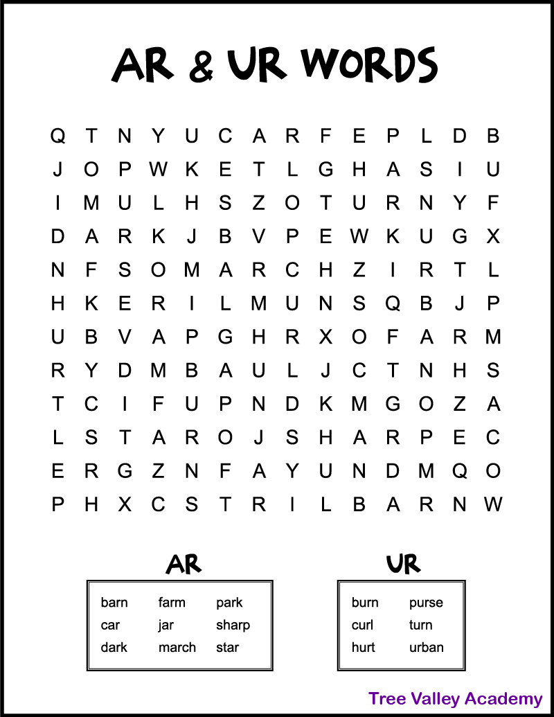 Phonics Puzzle Worksheets
