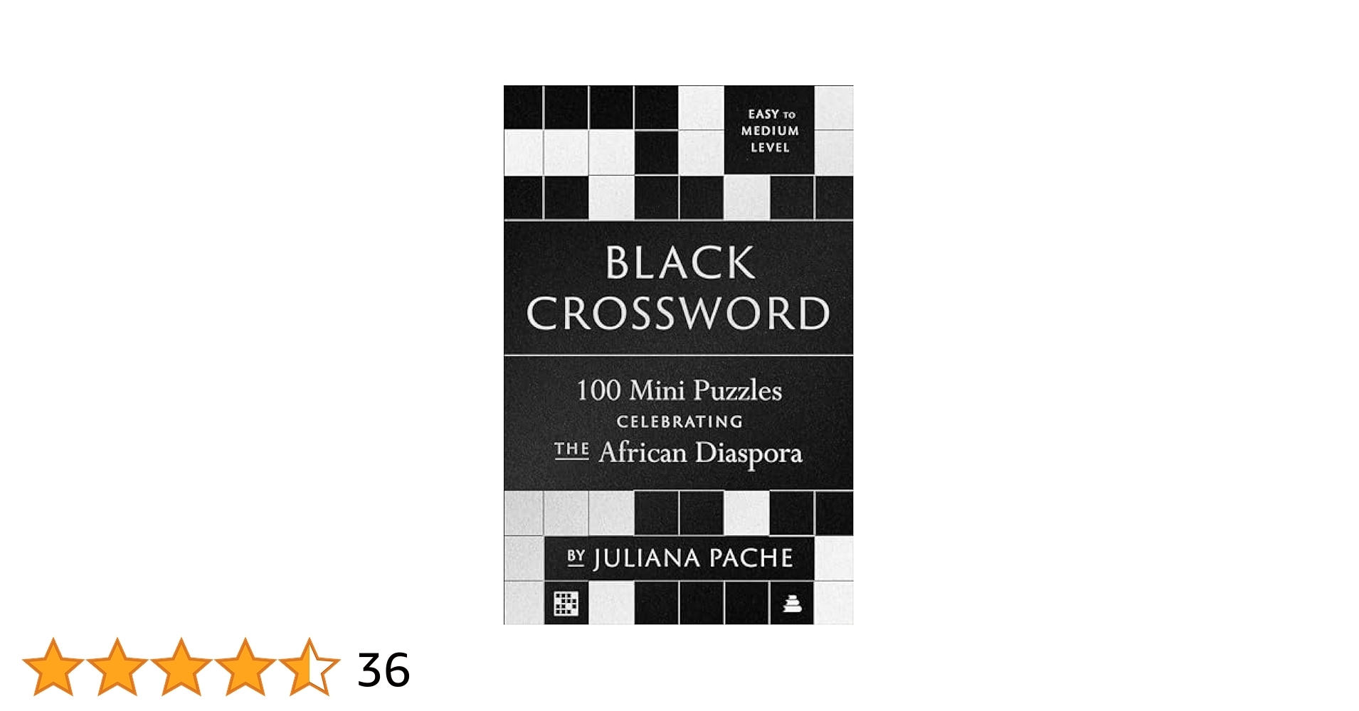 Black Crossword 100 Mini Puzzles Celebrating The African Diaspora Pache Juliana 9780063390294 Amazon Books