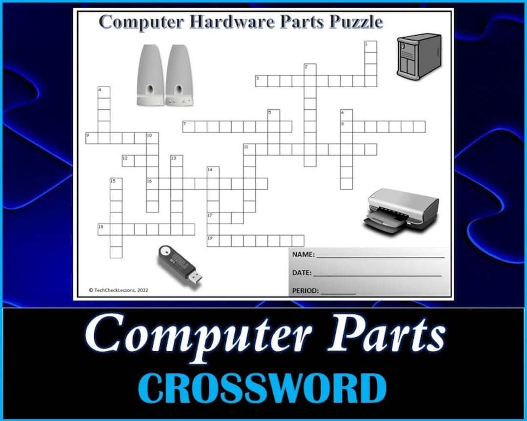 Computer Crossword Puzzle Worksheet Answers Computer Crossword Puzzle Worksheet Answers