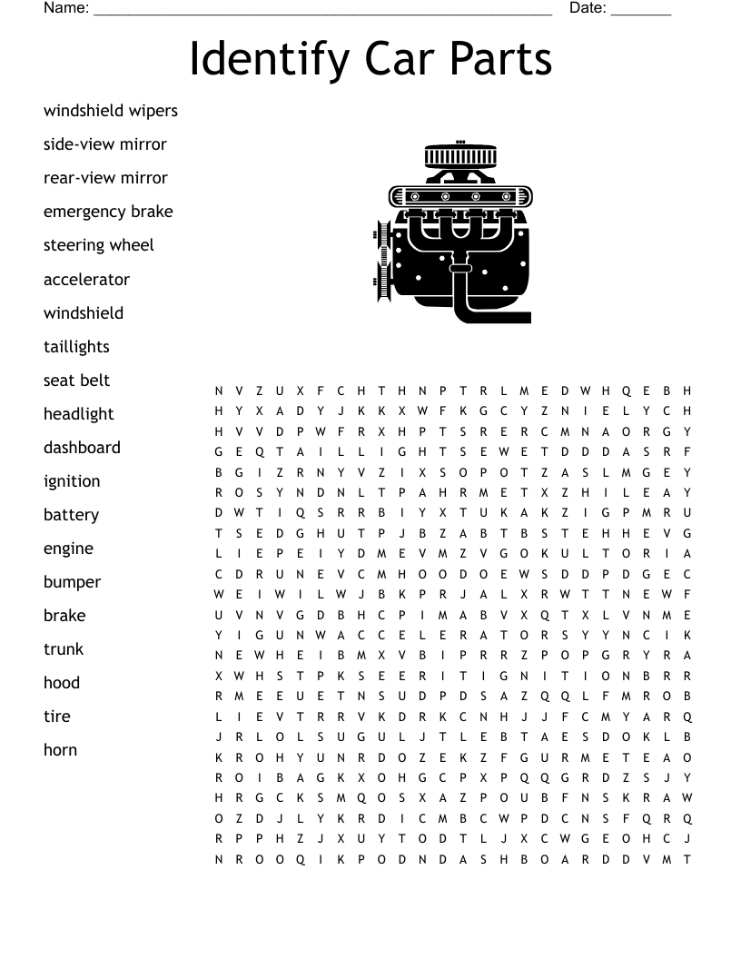 CAR SEAT SAFETY Crossword WordMint