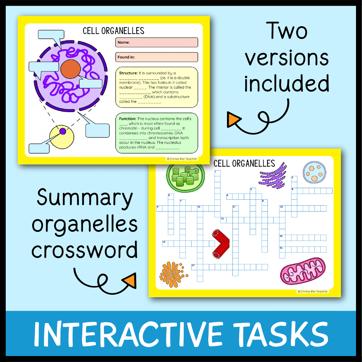Cell Organelle Crossword Puzzle Worksheet Answers Cell Organelle Crossword Puzzle Worksheet Answers