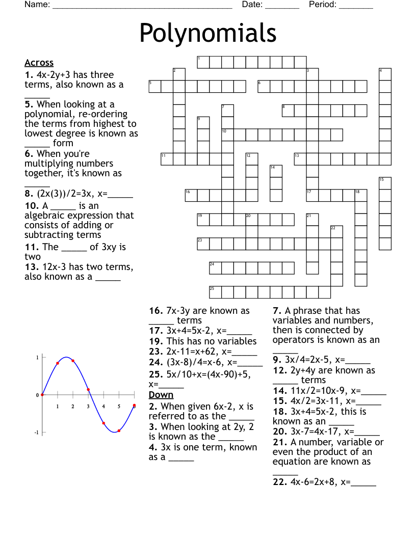 Ch 17 Crossword WordMint