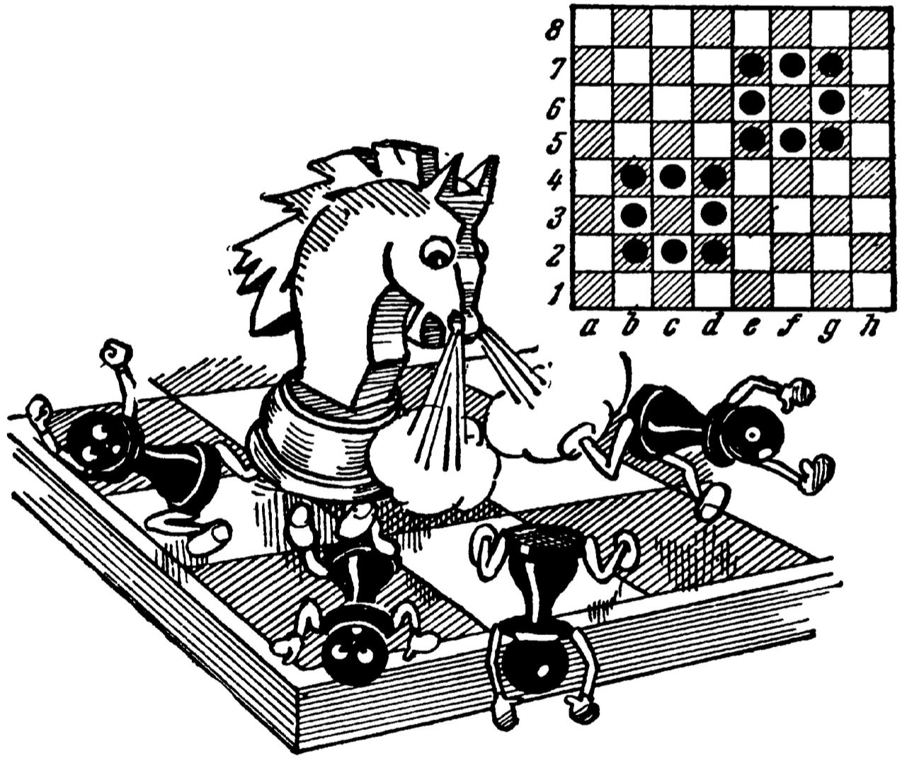 Chess Can A Knight Capture All 16 Pawns In 16 Consecutive Moves 