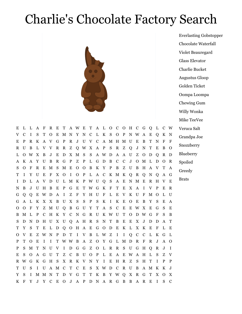 Chocolates Crossword WordMint Chocolates Crossword WordMint