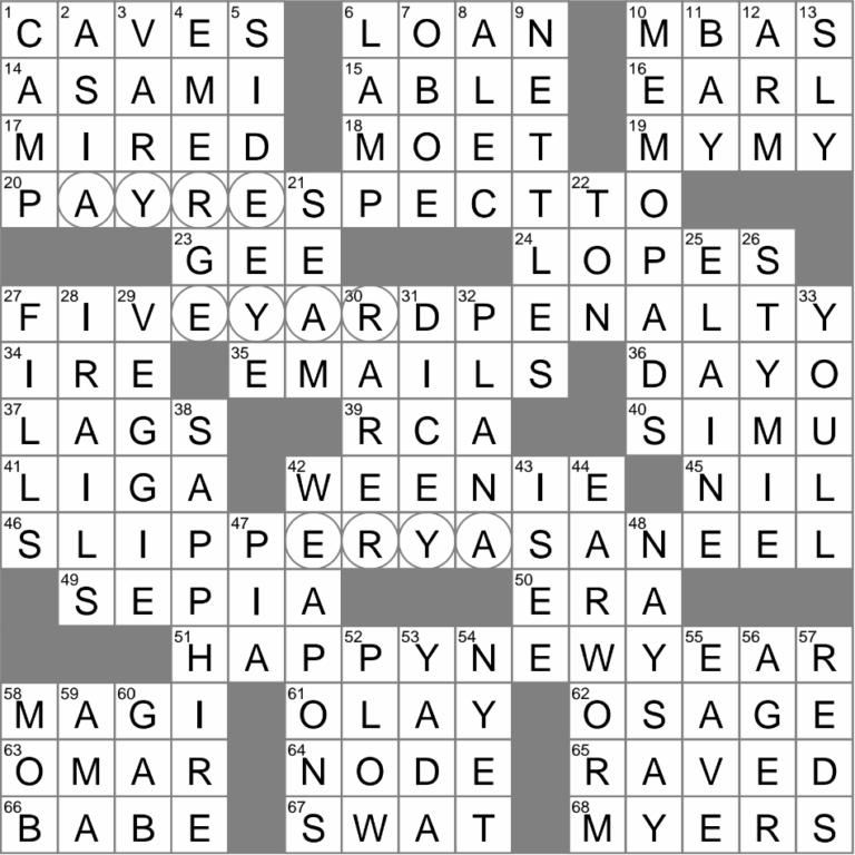 Come To Light Crossword Clue Archives LAXCrossword