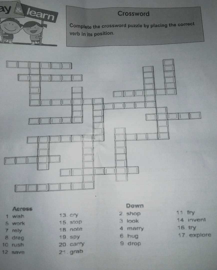 Complete The Crossword Puzzle By Placing The StudyX