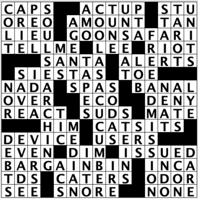 Crossword Blog U0026 Answers For April 6 2024 By Sally Hoelscher