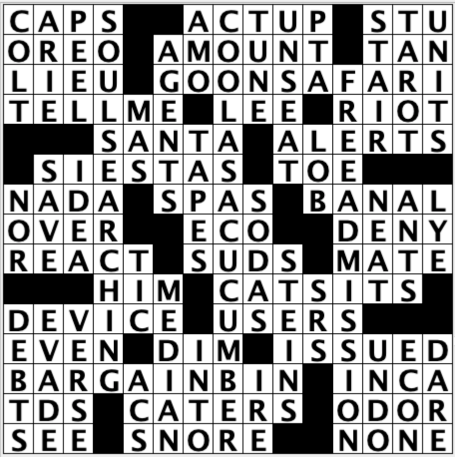Crossword Blog U0026 Answers For April 6 2024 By Sally Hoelscher