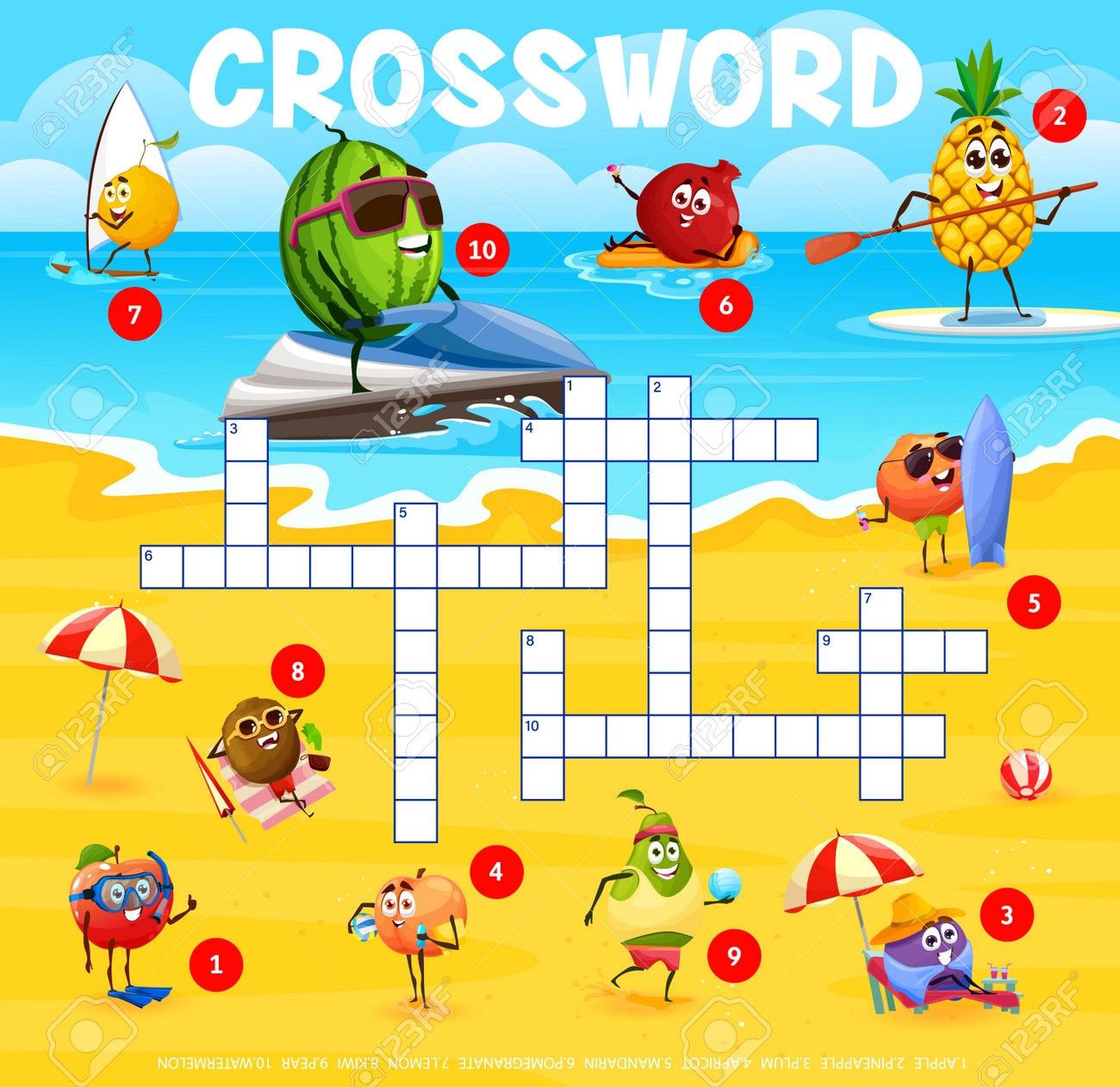 Cheerful Crossword Puzzle Cheerful Crossword Puzzle