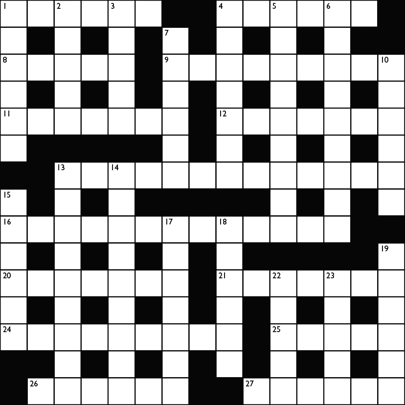 Crossword No 1682 Crossword No 1682