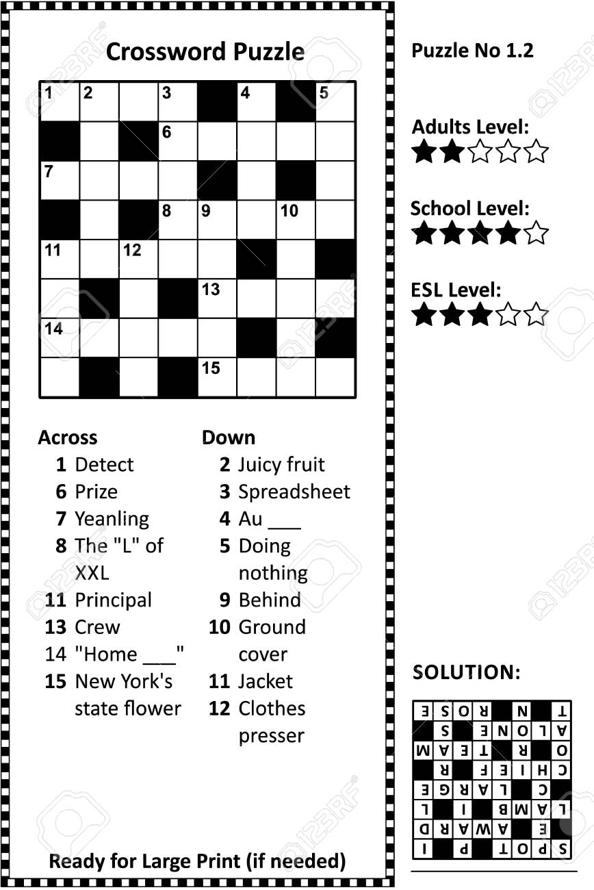 Crossword Puzzle Grid Clues And Solution Classic Quick Family Worksheets Library Crossword Puzzle Grid Clues And Solution Classic Quick Family Worksheets Library