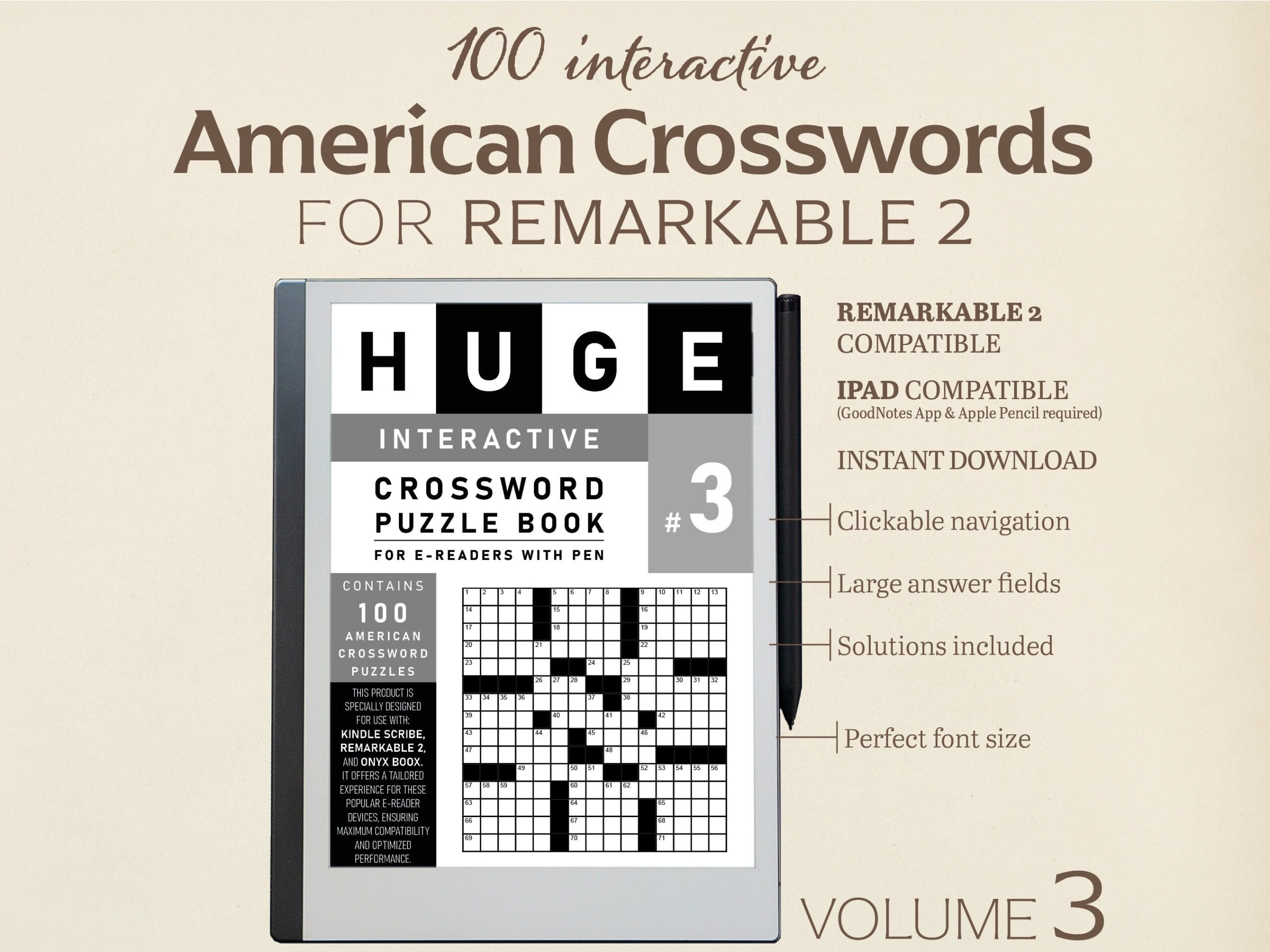 Free Printable Daily Commuter Crossword Puzzles