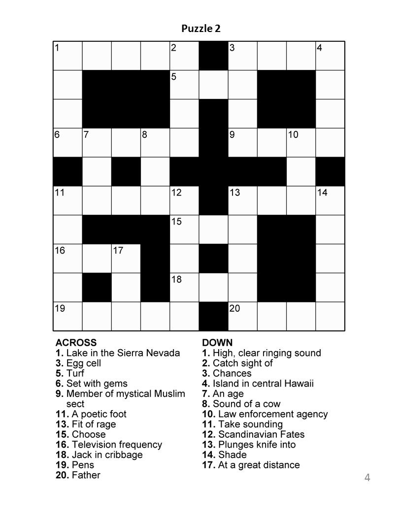Digital Download 100 Printable Crossword Puzzles For Adults Fun Activities Book For Seniors Large Print Easy To Read Games With Solutions Etsy UK Digital Download 100 Printable Crossword Puzzles For Adults Fun Activities Book For Seniors Large Print Easy To Read Games With Solutions Etsy UK