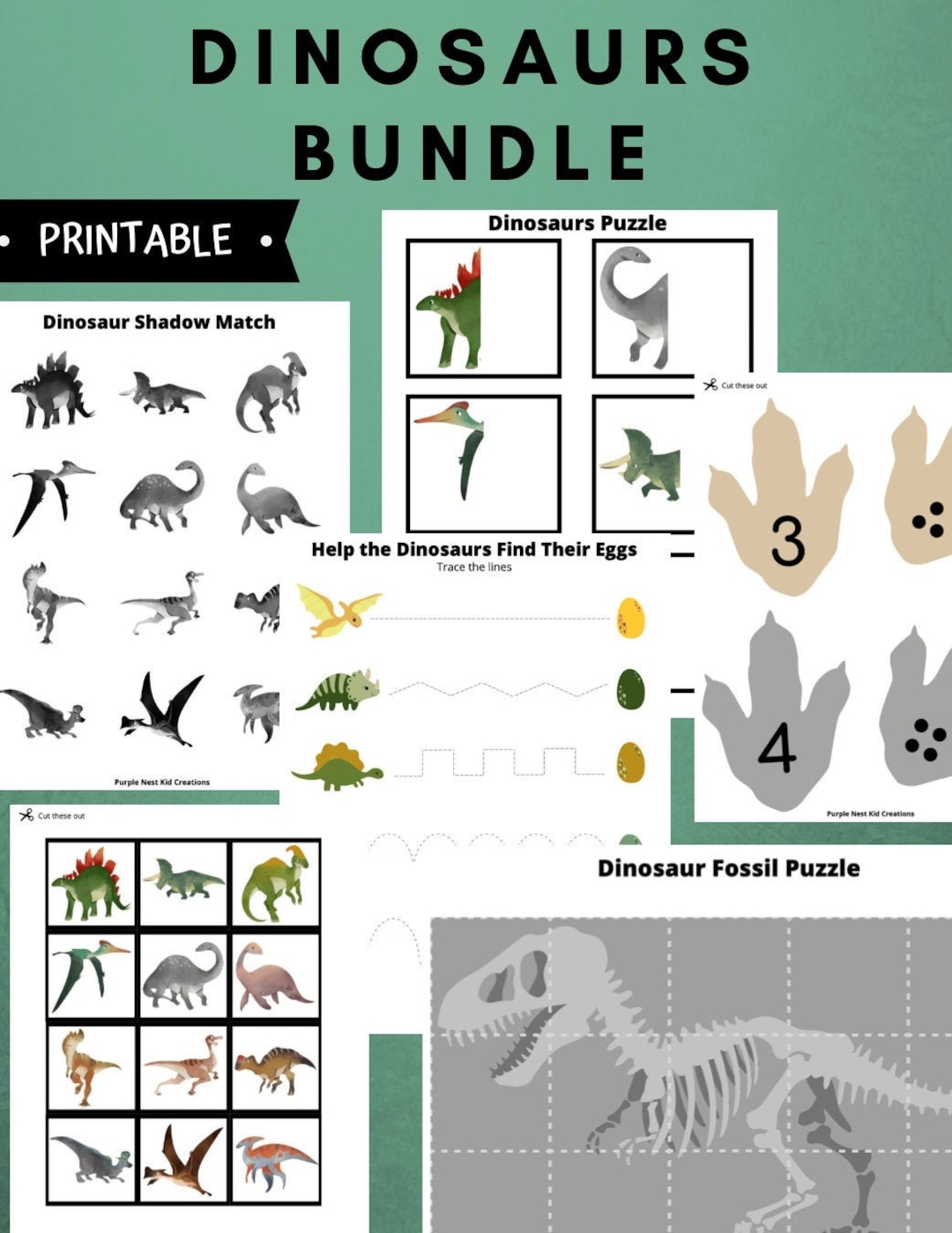Dinosaurs Printable Bundle Dinosaur Bones Prehistoric Matching Counting Tracing Educational Preschool Printable Activity Toddler Etsy Dinosaurs Printable Bundle Dinosaur Bones Prehistoric Matching Counting Tracing Educational Preschool Printable Activity Toddler Etsy