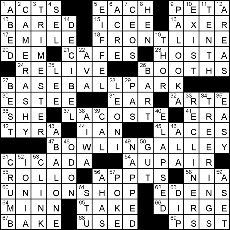 Ditto In Legal Footnotes Crossword Clue