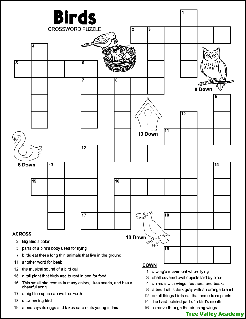 Wings Crossword Puzzle Clue