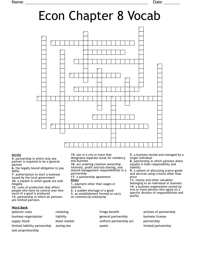 Shock Partner Crossword Puzzle Clue