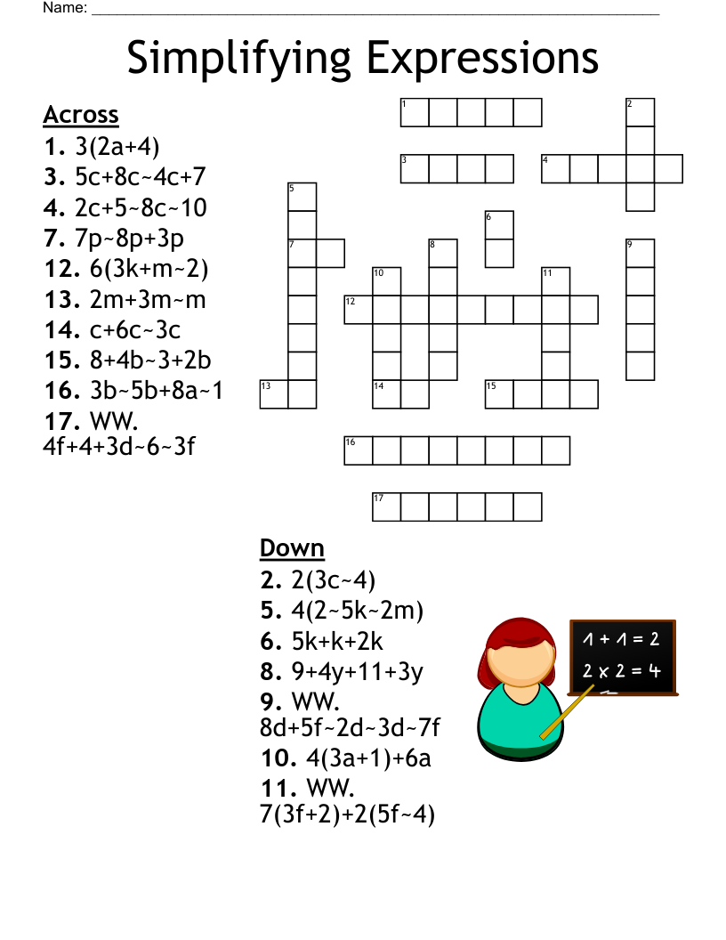 Electron Configuration Crossword WordMint