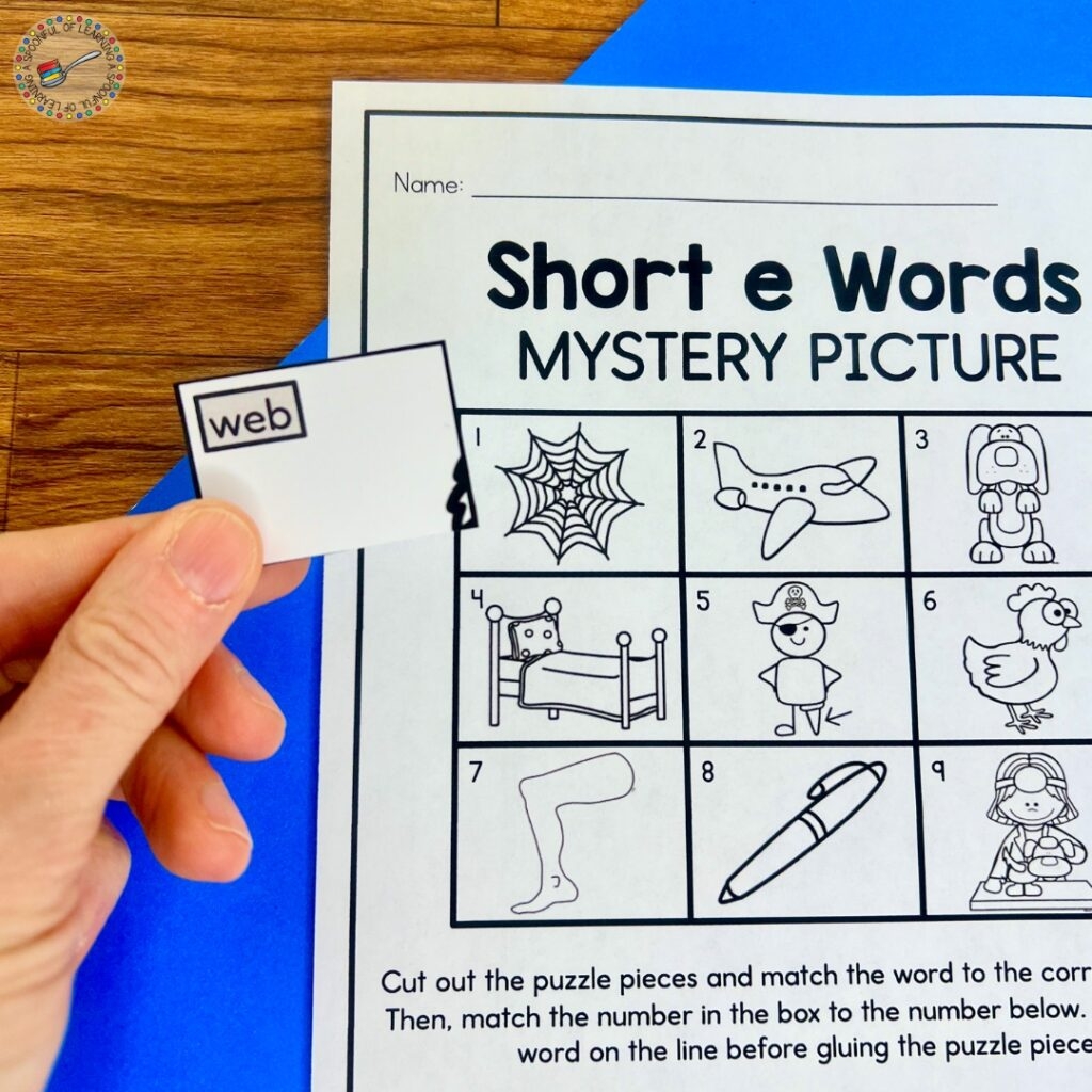 Engaging Kindergarten Mystery Puzzles A Spoonful Of Learning