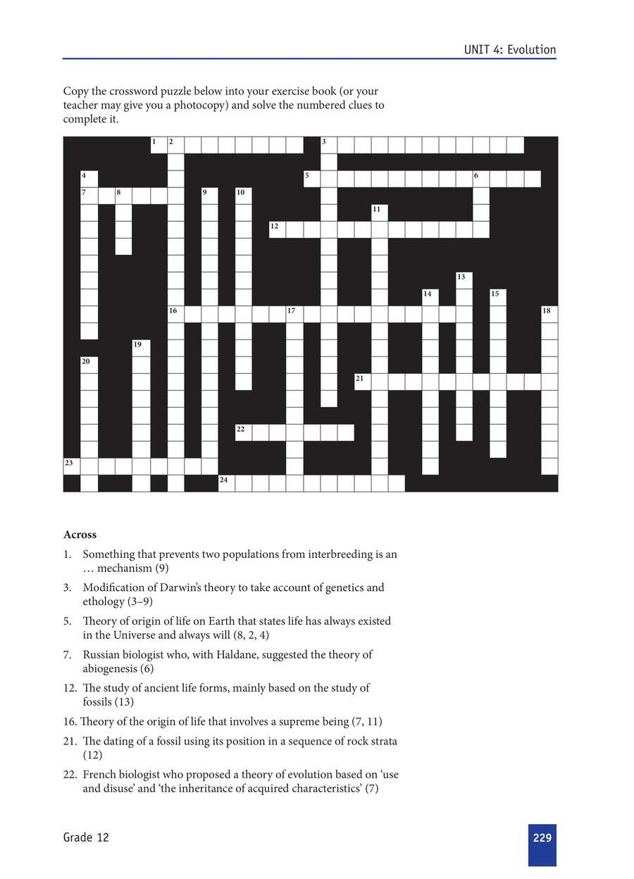 Ethiopia Learning Biology Grade 12 Page 233 In English Ethiopia Learning Biology Grade 12 Page 233 In English