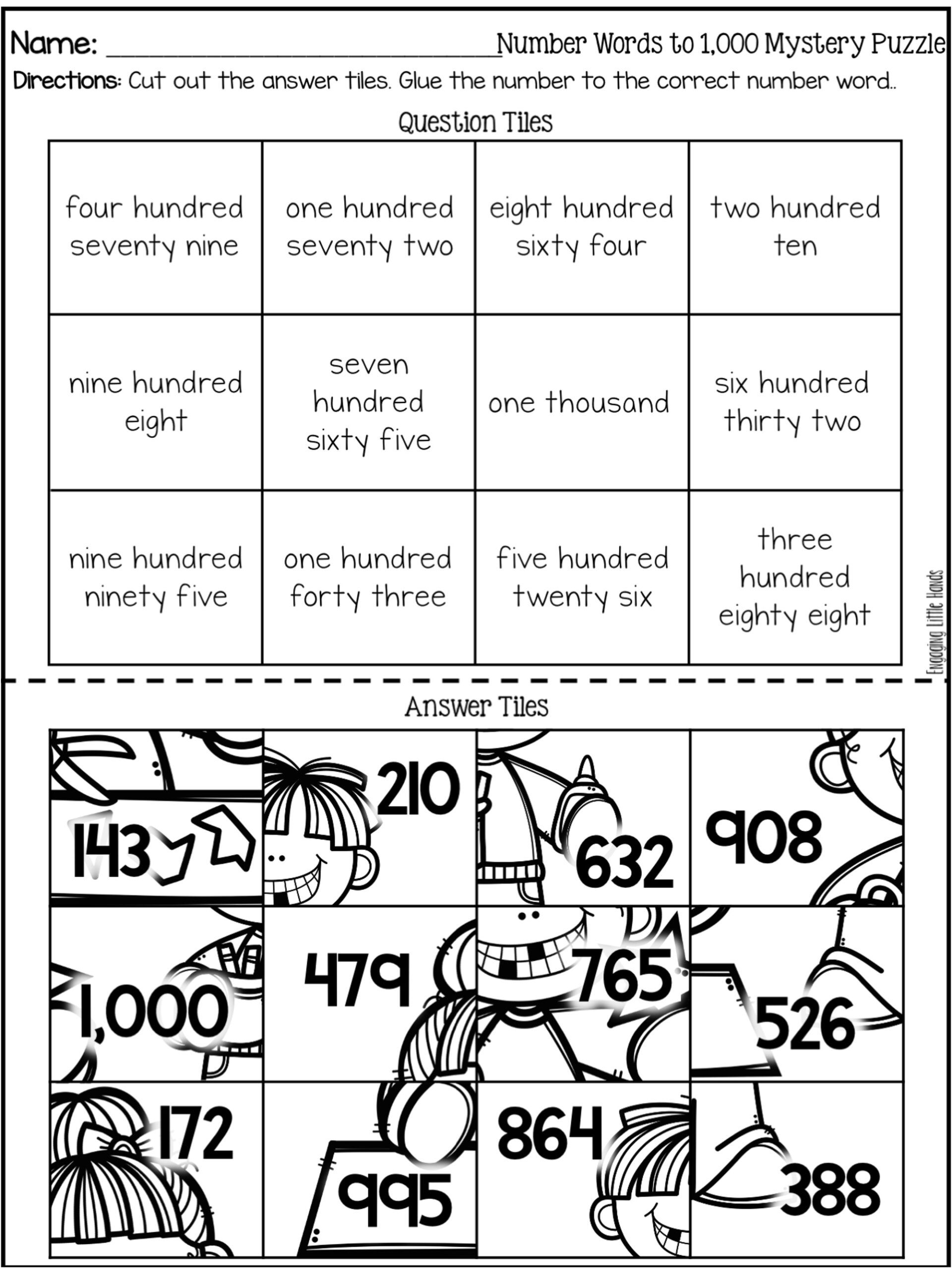 Fall Mystery Puzzles For Second Grade