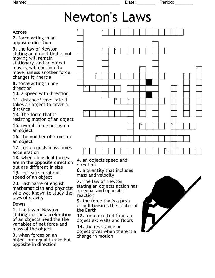 Fast And Furious Forces Crossword WordMint