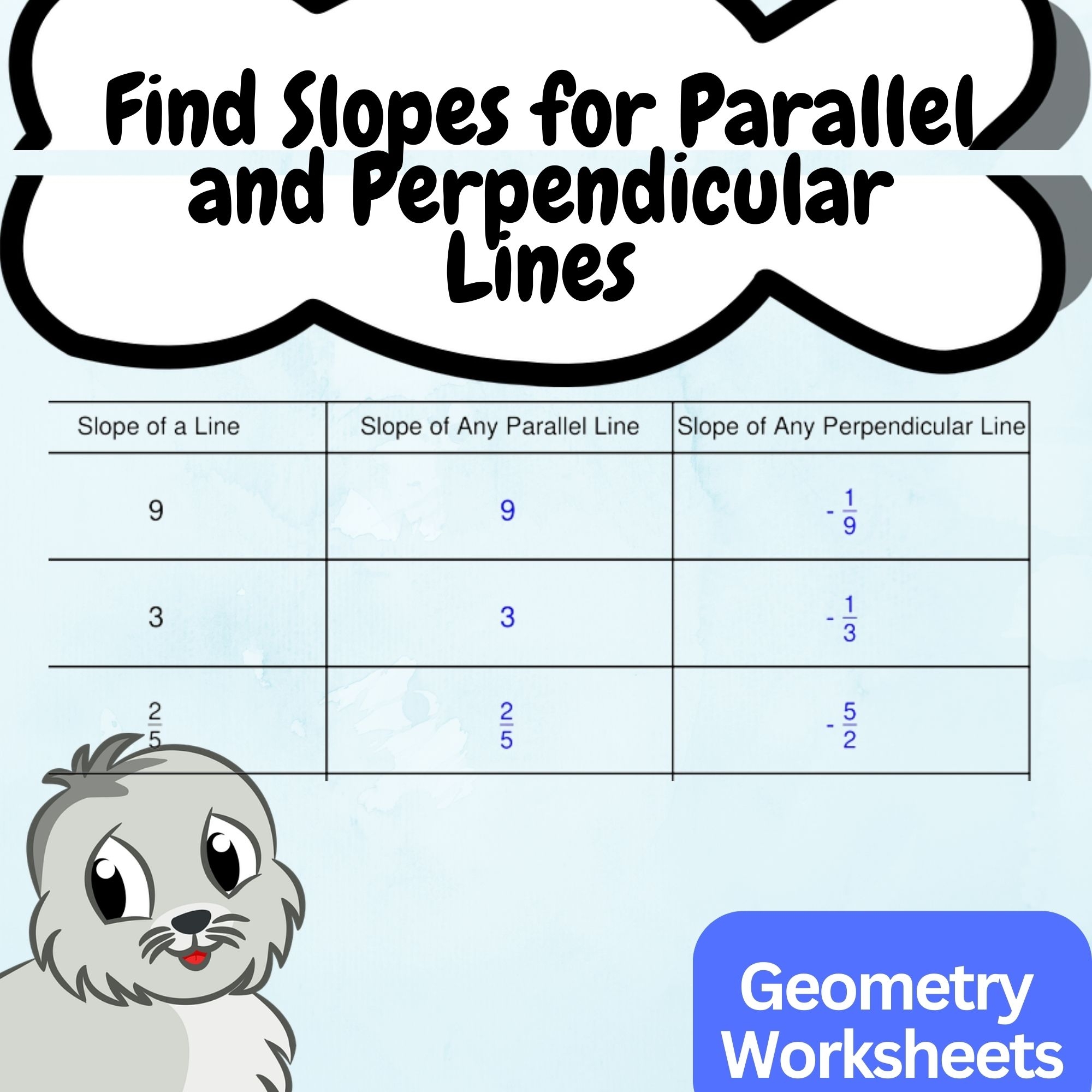 Parallel And Perpendicular Lines Puzzle Worksheet