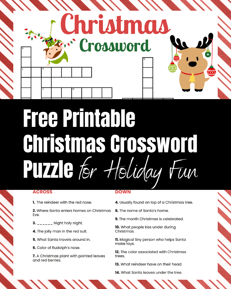 Free Printable Christmas Crossword Puzzles
