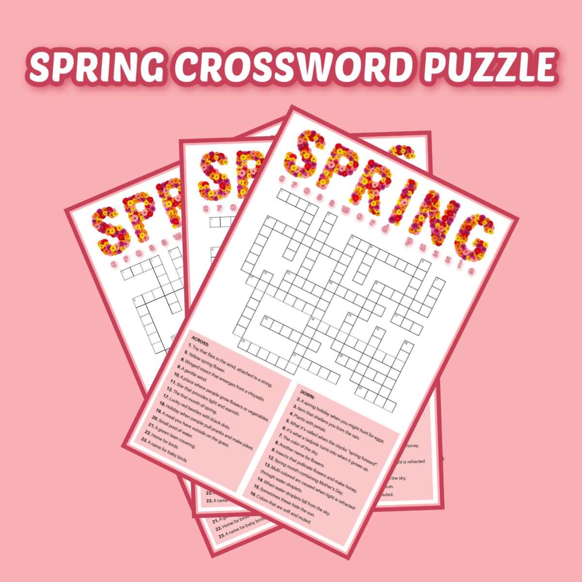 Spring Crossword Puzzle Clue Spring Crossword Puzzle Clue