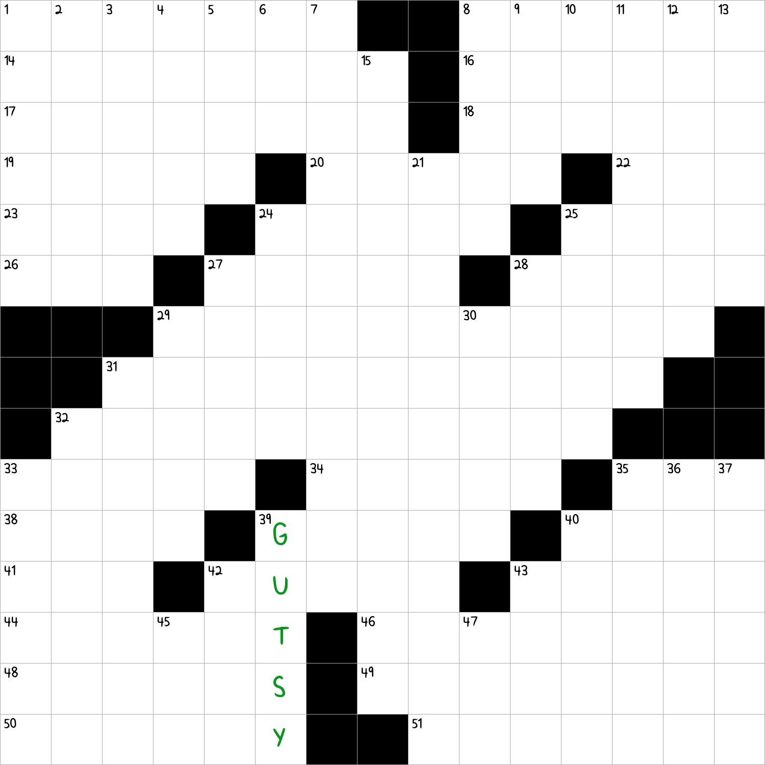 Full Of Pluck NYT Crossword Clue
