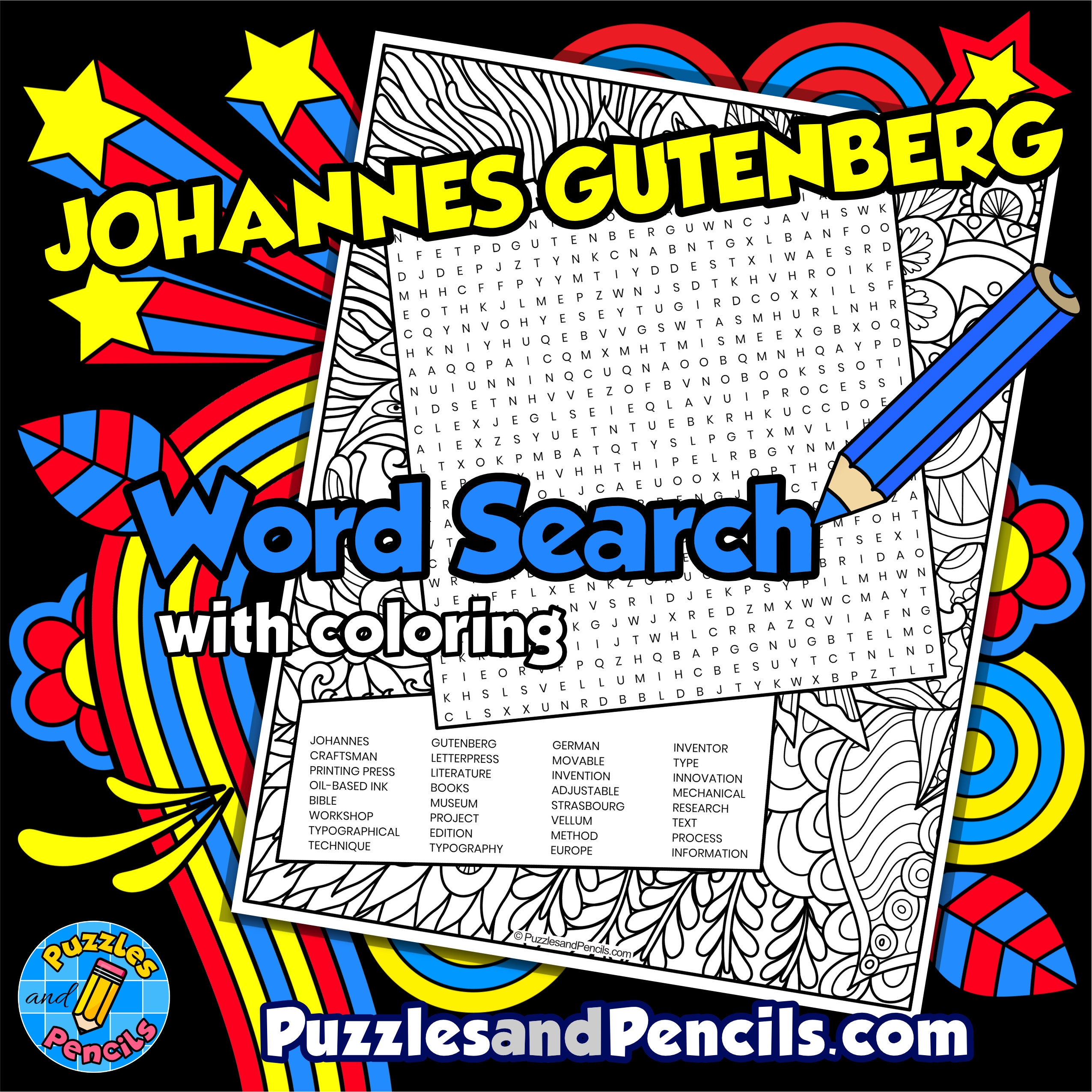 Galaxy Word Search Puzzle Activity Page Outer Space Wordsearch Made By Teachers