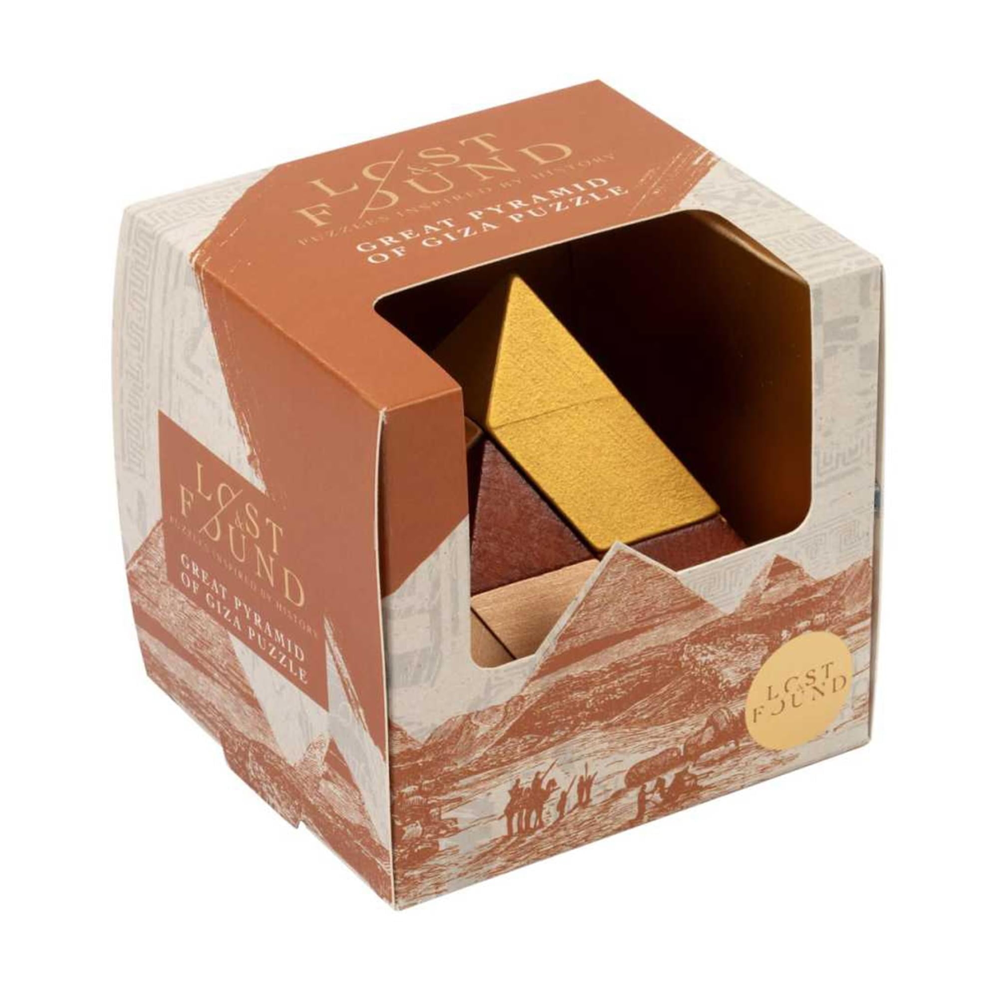 Great Pyramid Of Giza Wooden 3D Puzzle Walmart