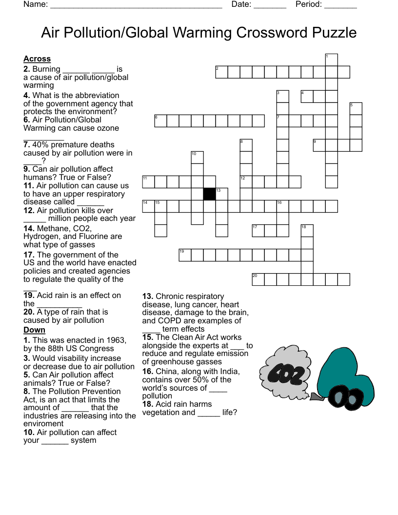 The Great Society Word Puzzle Worksheets